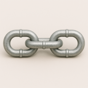 Цепь круглозвенная с буртиком Б2-8х42 в наличии в Челябинске