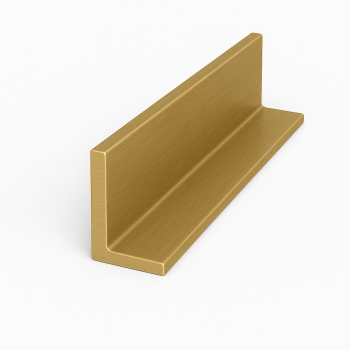 Латунный профиль Г-образный 40 мм ЛС59-1 в наличии в Челябинске