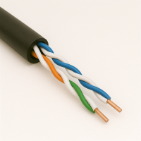 Витая пара F/UTP 6 4 пары 23 AWG экранированная