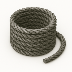 Канат тройной свивки ЛК-Р 17 мм ГОСТ 3089-80 в наличии в Челябинске