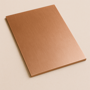 Бронзовый лист 0,22 мм БрБНТ1.9 в наличии в Челябинске