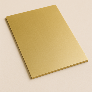 Латунный лист мягкий 1,2х600х1500 мм Л63 ГОСТ 2208-2007 в наличии в Челябинске