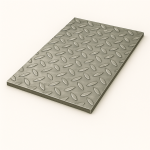 Лист стальной рифленый 2,5х1250х2500 мм ромб Ст3сп в наличии в Челябинске