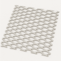 Сетка просечно-вытяжная ЦПВС нержавеющая 10х4х0,5 мм 08Х17Н13М2