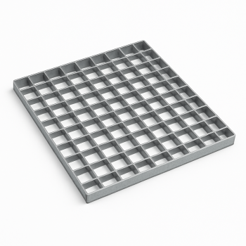 Решетчатый настил SP 34х38/30х2 1000х1000 мм в наличии в Челябинске