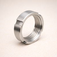 Гайка шлицевая AISI 304 2 1/2"