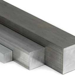 Алюминиевый квадрат прессованный 25х2500 мм АК8 ГОСТ 21488-97