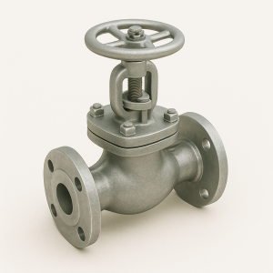 Стальной клапан запорный сальниковый штуцерный ДУ 10 РУ 40 ГОСТ 9697-87 в наличии в Челябинске