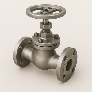 Клапан нержавеющий фланцевый Ду 40 Ру 16 AISI 304 в наличии в Челябинске