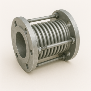 Компенсатор стальной осевой фланцевый ДУ 250 в наличии в Челябинске