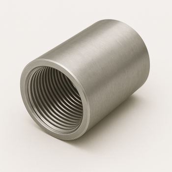 Муфта полнорезьбовая короткая AISI 304 2 1/2" в наличии в Челябинске