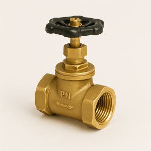 Клапан обратный латунный муфтовый пружинный ДУ 20 в наличии в Челябинске