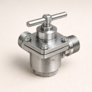 Кран пробковый 3-х ходовой ВР/ВР/ВР AISI 304 DN 1 1/2" в наличии в Челябинске