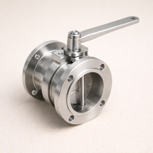 Заслонка 3-х ходовая 2-х фланцевая 180 градусов AISI 304 DN 32 ВР/ВР/ВР в наличии в Челябинске