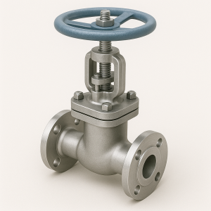 Задвижка нержавеющая фланцевая Ду 50 Ру 16 в наличии в Челябинске