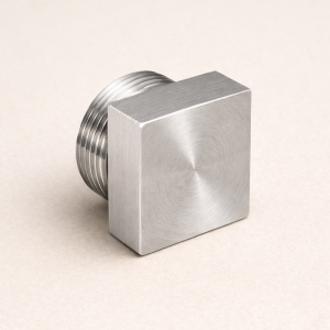 Заглушка квадратная AISI 304 2 1/2" НР в наличии в Челябинске